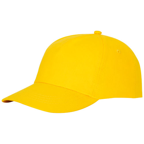 Basis cap med logo, model Feniks gul