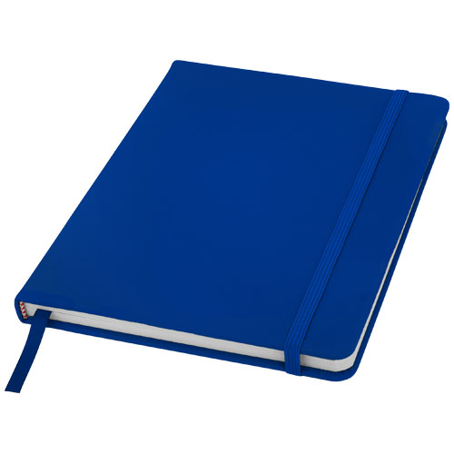 Notesbog med tryk, A5, hardcover, model Spectrum kongeblaa