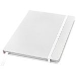 Notesbog med tryk, A5, hardcover, model Spectrum hvid