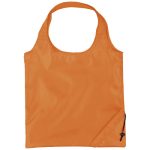 Shopper taske med tryk, foldbar, model Bungalow orange