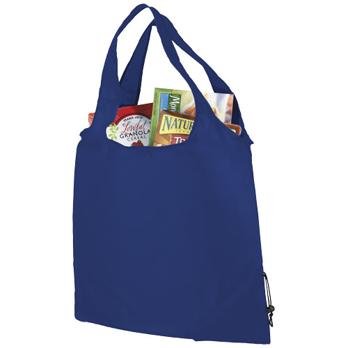 Shopper taske med tryk, foldbar, model Bungalow
