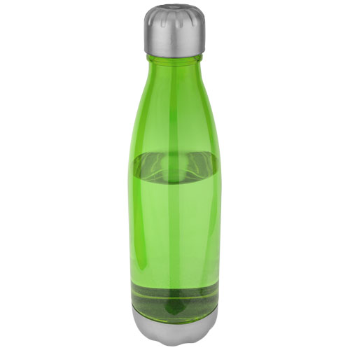 Vandflaske med logo, 685 ml, model Aqua grøn