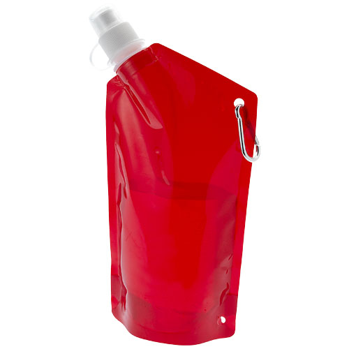 Drikkepose med logo, 600 ml, model Cabo rød
