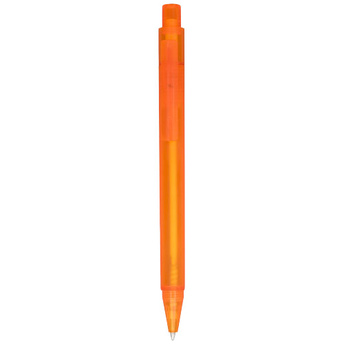 Kuglepen med tryk, model Calypso orange