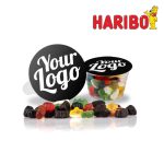 Haribo Click Mix i bæger med logo