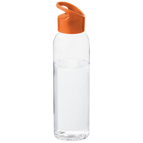 Vandflaske med logo, 650 ml, model Sky orange