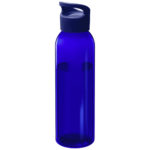 Vandflaske med logo, 650 ml, model Sky blå