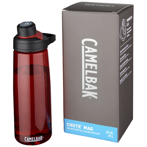 Camelbak sportsflaske med logo Chute Mag rød