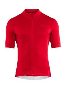 Craft-Essence-cykeltrøje-med logo-herre-rød