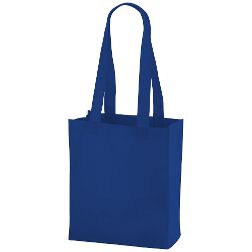Mini mulepose med tryk, model Mini Elm blå
