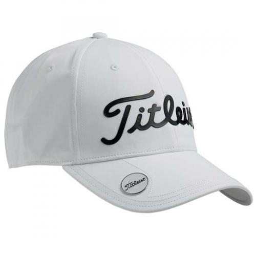 Titleist golf cap med broderi, model Performance Ball Marker hvid
