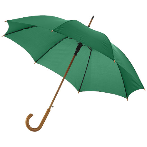 Paraply med logo model Kyle grøn