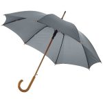 Paraply med logo model Kyle grå