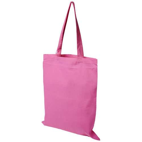 Mulepose med tryk, model Madras pink