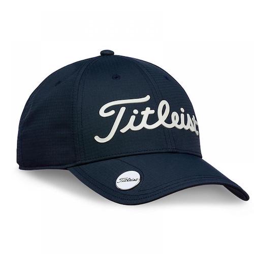 Titleist golf cap med broderi, model Performance Ball Marker navy