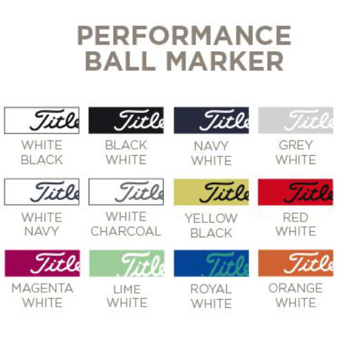 Titleist golf cap med broderi, model Performance Ball Marker