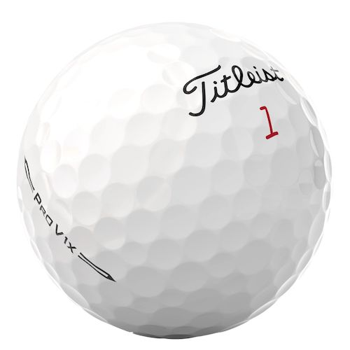 Titleist-golfbolde-med-logo-ProV1x-hvid