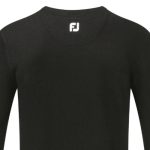 Footjoy striktrøje med logo model Wool Blend v-neck