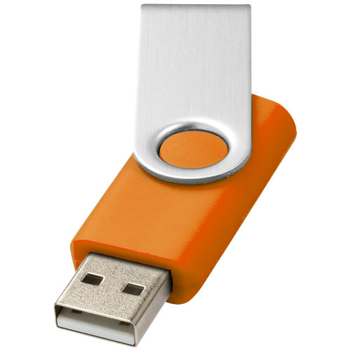 USB med logo model rotate