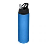 Alu-vandflaske-med-logo-800-ml-model-Fitz-blå