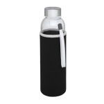 Vandflaske-i-glas-med-logo-på-sleeve-500-ml-model-Bodhi