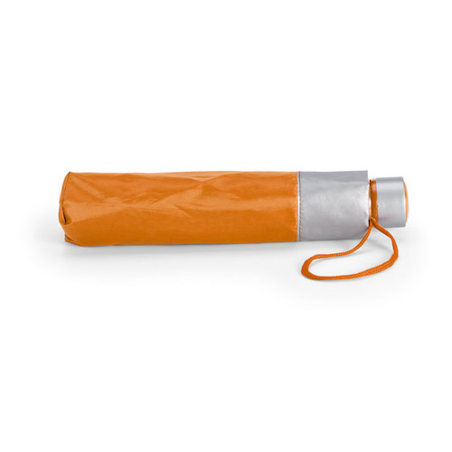 Taskeparaply med logo model tigot i pose orange