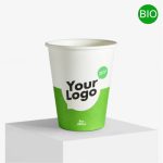 Engangs-papkrus-med tryk-enkeltlag-bionedbrydelig-240ml