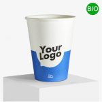 Engangs-papkrus-med tryk-enkeltlag-bionedbrydelig-350ml