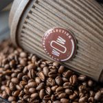To-go krus af kaffegrums med logo mood