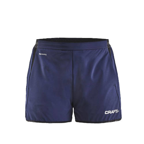Padel-shorts-med-logo-dame-craft-navy