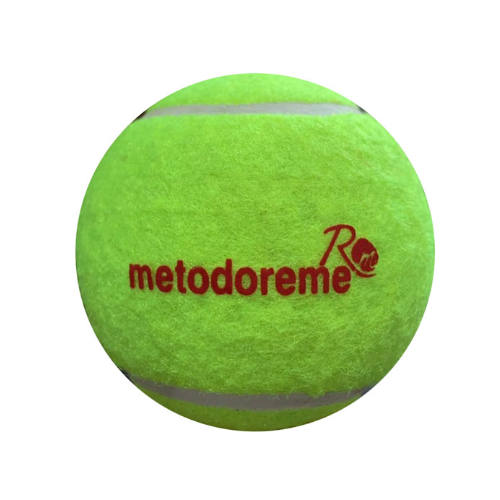 Tennisbold-med-logo-model-training-gul