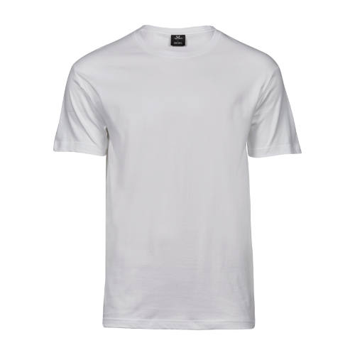 Tshirt-med-logo-tryk-model-softee-hvid