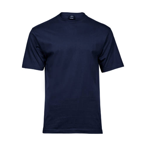 Tshirt-med-logo-tryk-model-softee-navy