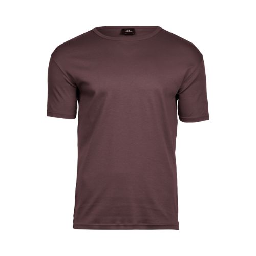 brun herre t-shirt set forfra