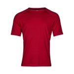 Sports-t-shirt-med-logo-herre-roed-tee-jays