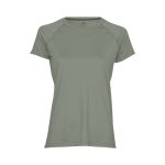 Dame-sports-t-shirt-med-logo-sage