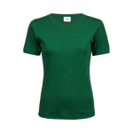 grøn dame t-shirt med logo