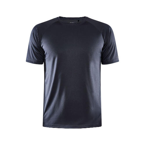 Loebe-sports-tshirt-med-logo-Craft-ADV-morkgraa