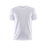 Loebe-tshirt-med-logo-Craft-Core-Unify-hvid