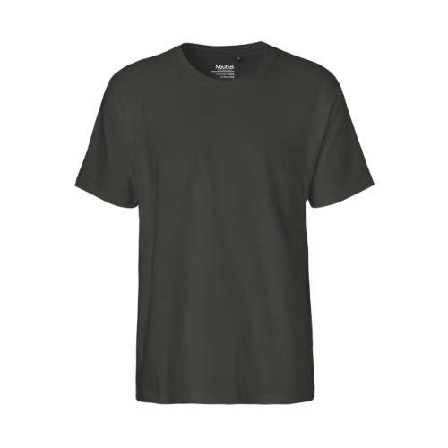 Klassisk-tshirt-med-tryk-oekologisk-fairtrade-Neutral-Charcoal-graa
