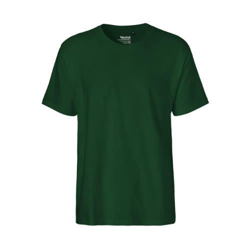 Klassisk-tshirt-med-tryk-oekologisk-fairtrade-Neutral-groen