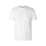 Performance-t-shirt-med-logo-loebe-tshirt-sports-tshirt-hvid
