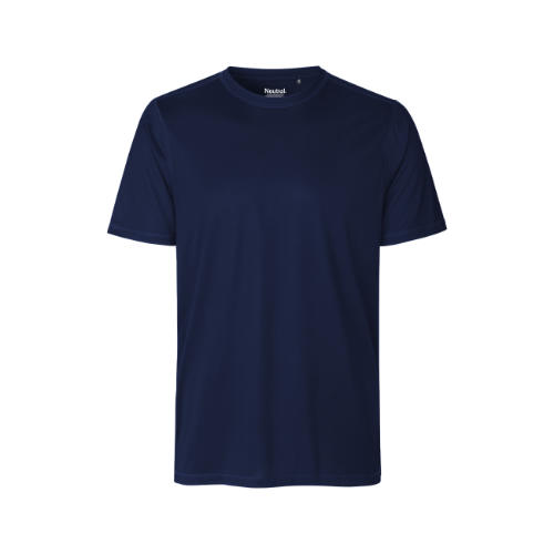 Performance-t-shirt-med-logo-loebe-tshirt-sports-tshirt-navy