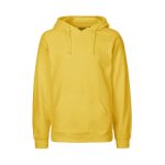 haettetroeje-med-logo-hoodie-oekologisk-fairtrade-Neutral-gul