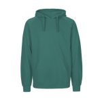 haettetroeje-med-logo-hoodie-oekologisk-fairtrade-Neutral-teal