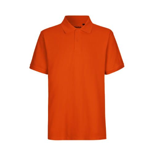 polo-med-logo-oekologisk-fairtrade-bomuld-neutral-orange