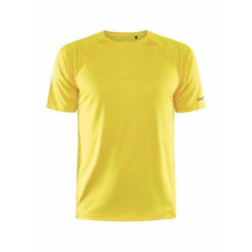 Loebe-sports-tshirt-med-logo-Craft-ADV-gul