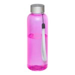 Vandflaske-med-logo-og-baererem-pink