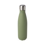 Staal-termoflaske-med-logo-model-Cove-groen