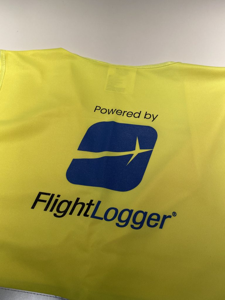 Flightlogger-sikkerhedsvest